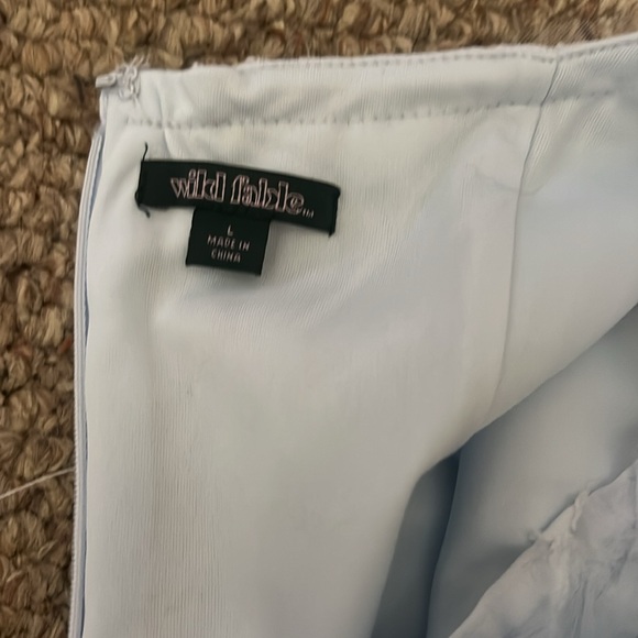 Beautiful baby blue dress - Picture 3 of 4